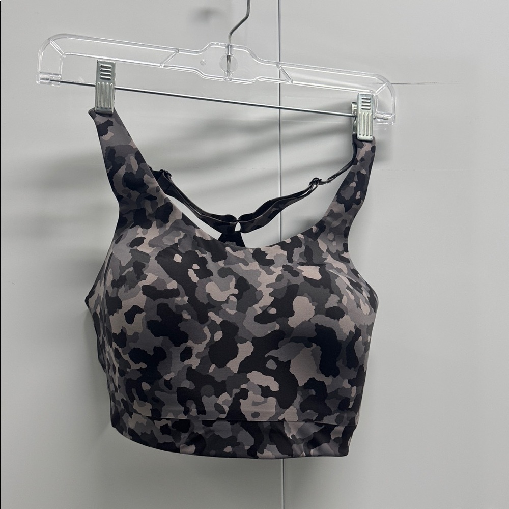 Athleta Camo sports bra, 34DD